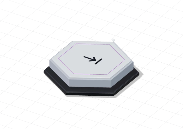 Sink in isometric bloccs notation